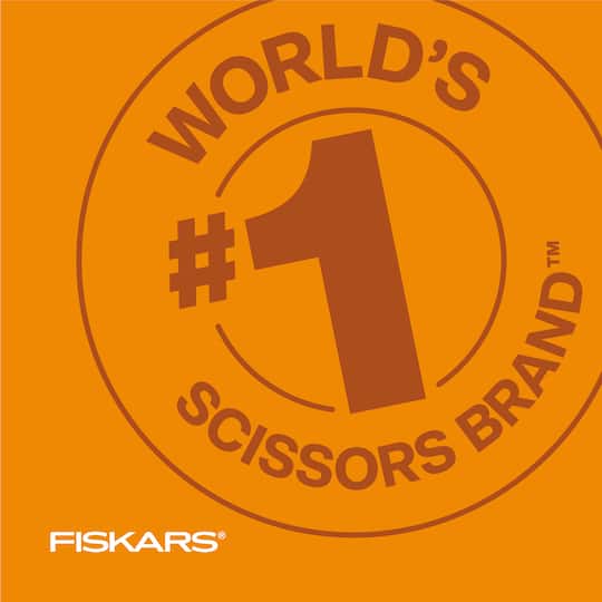 Fiskars® Explore 8" Digital Cloud Glitter Scissors